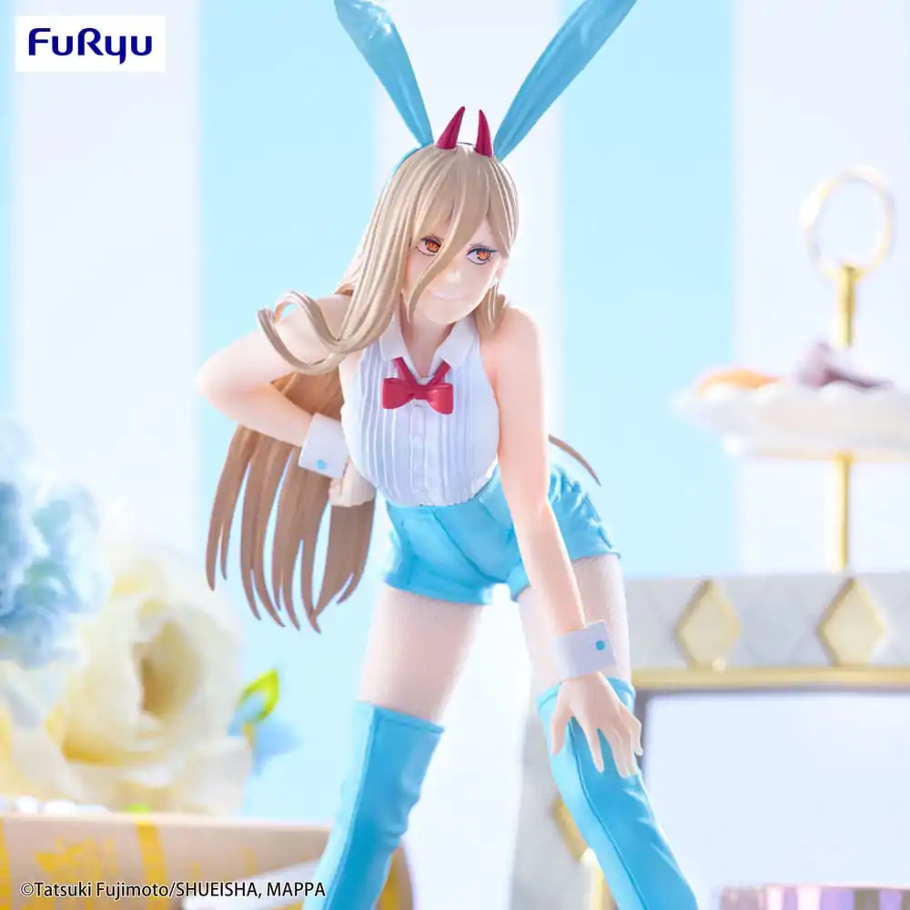 Chainsaw Man BiCute Bunnies PVC Socha Power Light Blue Color Ver. 30 cm produktová fotografia
