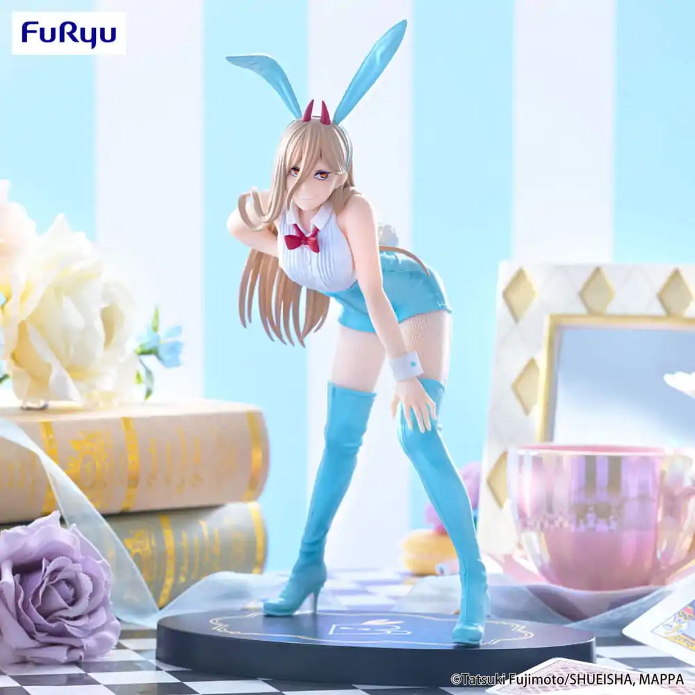 Chainsaw Man BiCute Bunnies PVC Socha Power Light Blue Color Ver. 30 cm produktová fotografia