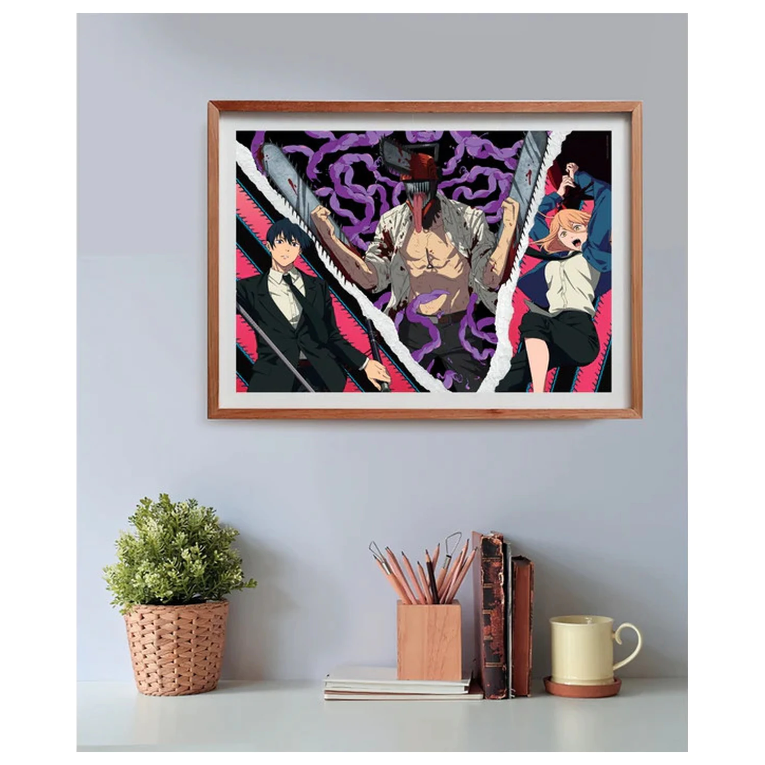 Chainsaw Man Demon Ripper 500-dielne kockové puzzle produktová fotografia