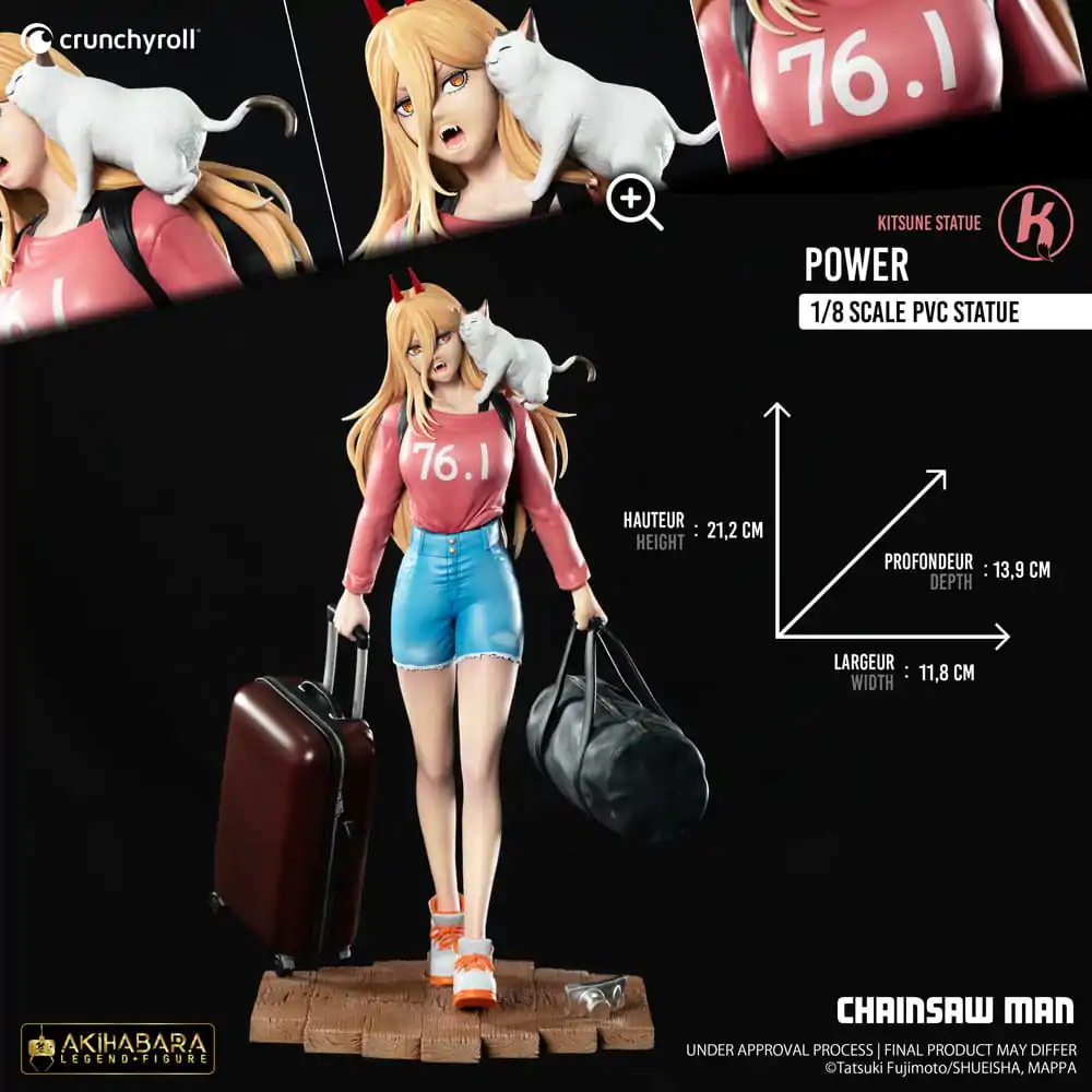 Chainsaw Man PVC Socha 1/8 Power 21 cm produktová fotografia
