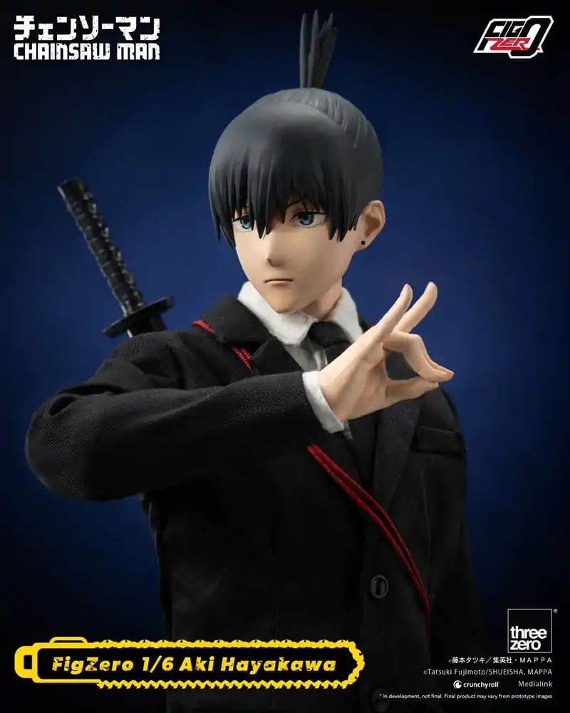 Chainsaw Man FigZero Akčná figúrka 1/6 Aki Hayakawa 30 cm produktová fotografia