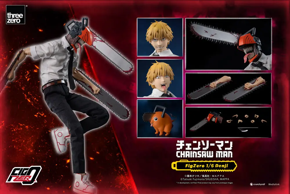 Chainsaw Man FigZero akčná figúrka 1/6 Denji 29 cm produktová fotografia
