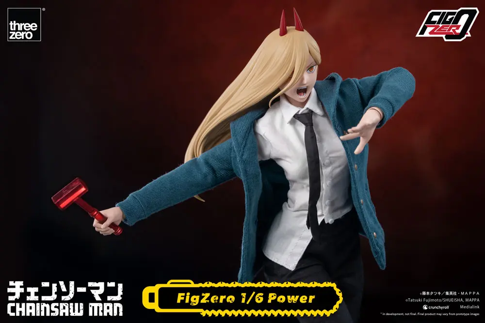 Chainsaw Man FigZero akčná figúrka 1/6 Power 28 cm produktová fotografia