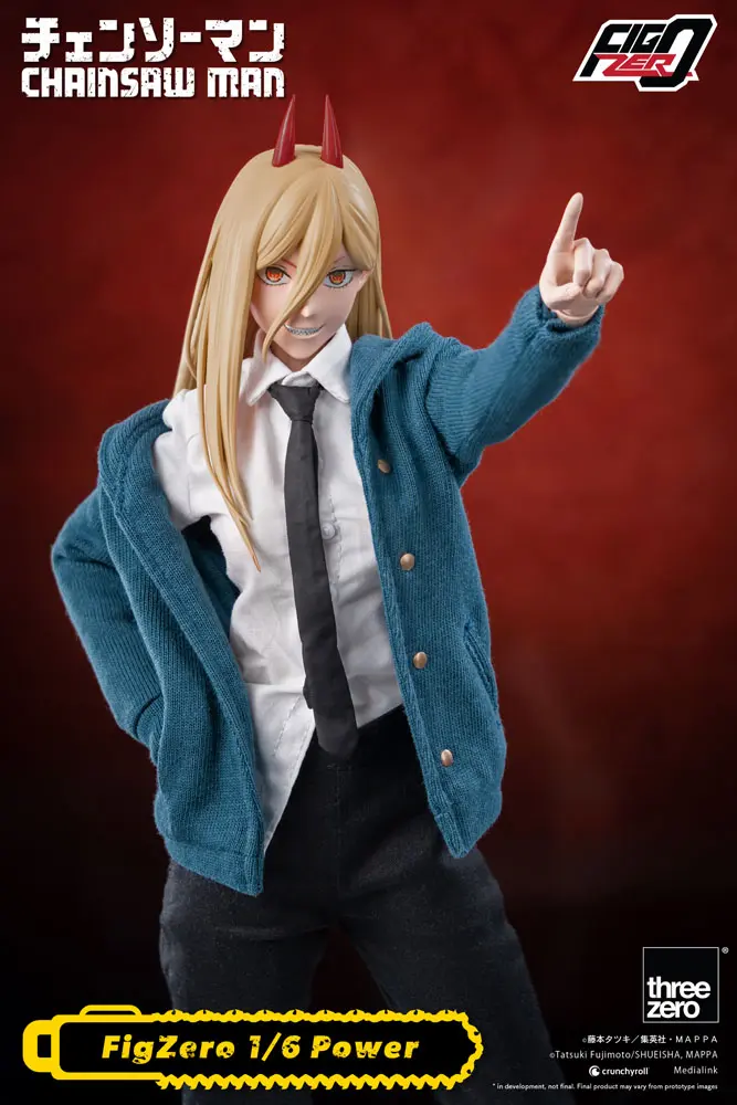 Chainsaw Man FigZero akčná figúrka 1/6 Power 28 cm produktová fotografia