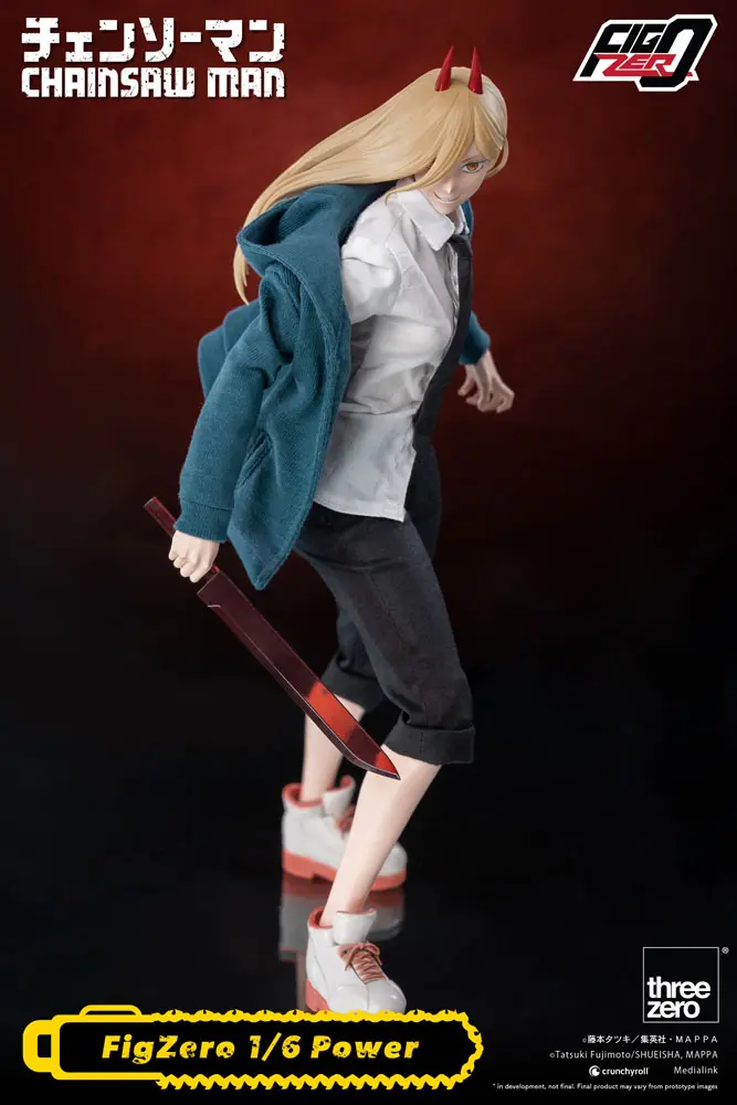 Chainsaw Man FigZero akčná figúrka 1/6 Power 28 cm produktová fotografia