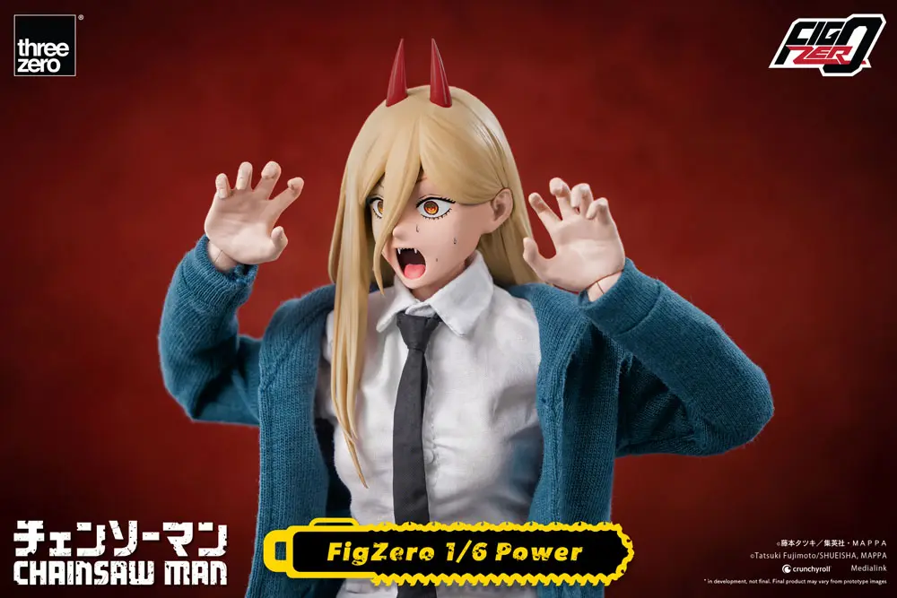 Chainsaw Man FigZero akčná figúrka 1/6 Power 28 cm produktová fotografia