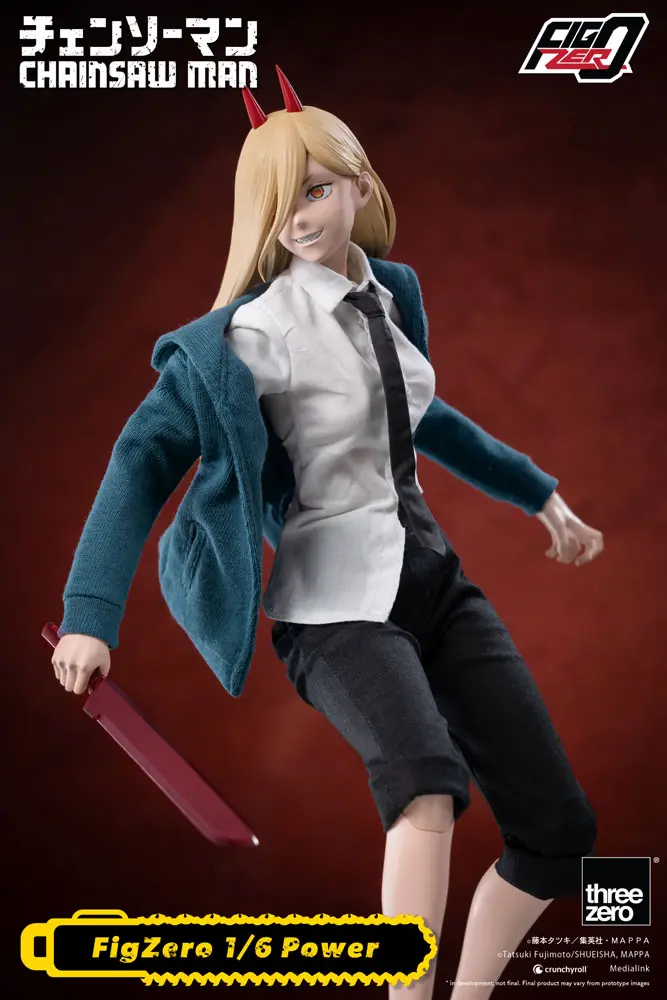 Chainsaw Man FigZero akčná figúrka 1/6 Power 28 cm produktová fotografia