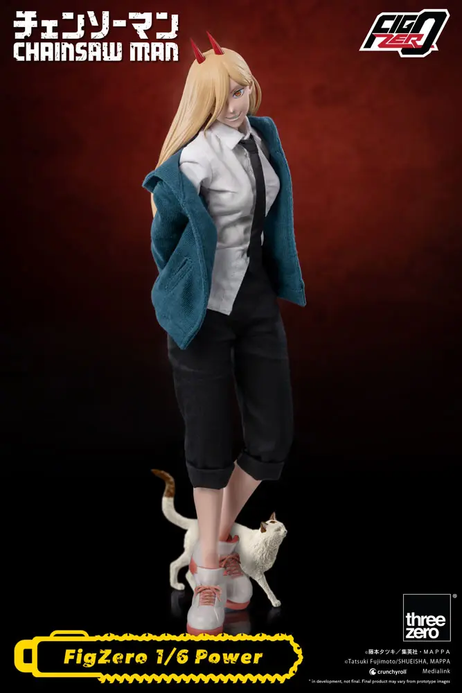 Chainsaw Man FigZero akčná figúrka 1/6 Power 28 cm produktová fotografia