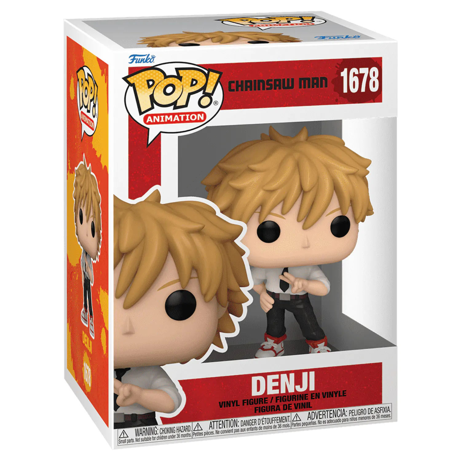 Chainsaw Man Funko POP! Animation vinylová figúrka Denji 9 cm produktová fotografia