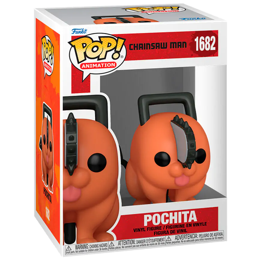 Chainsaw Man Funko POP! Animation Vinyl Figúrka Pochita 9 cm termékfotó