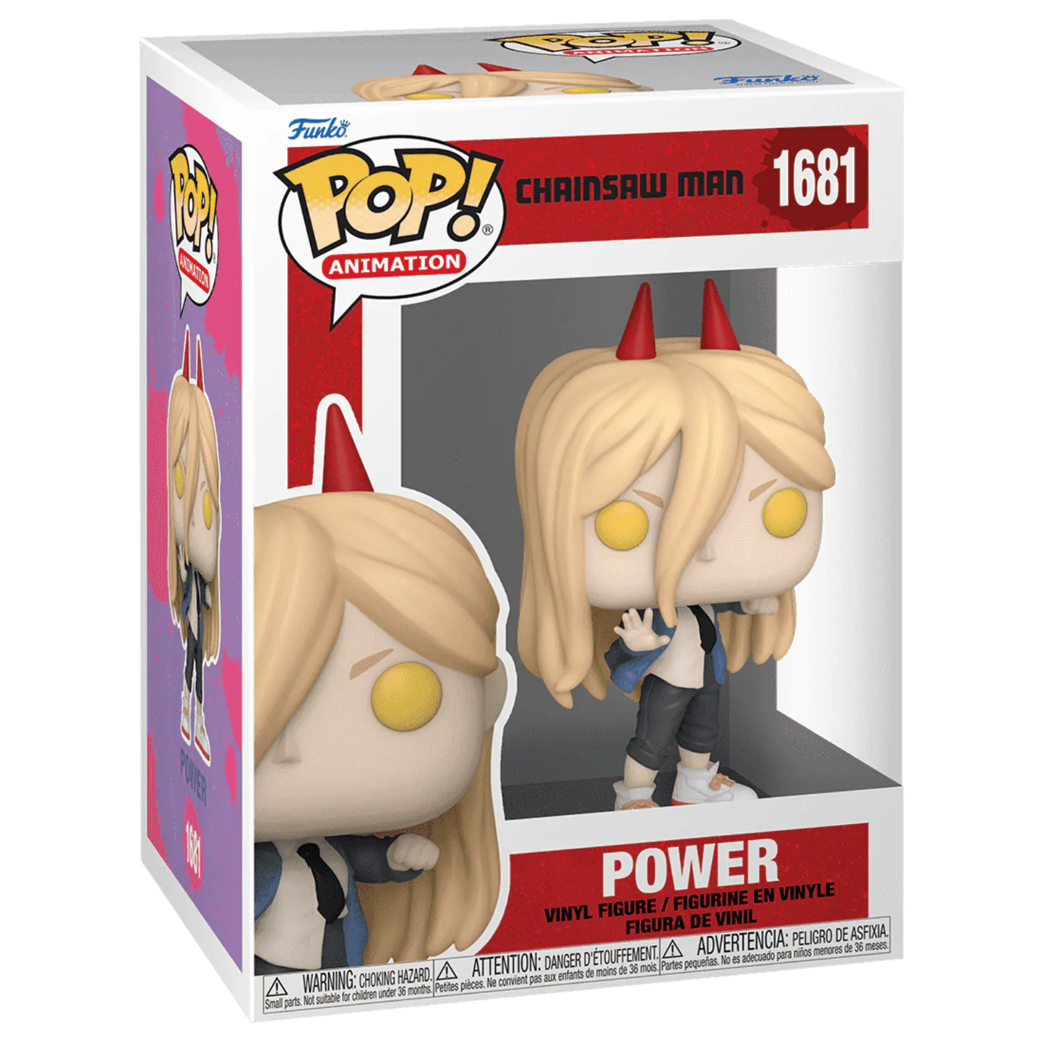 Chainsaw Man Funko POP! Animation vinylová figúrka Power 9 cm produktová fotografia