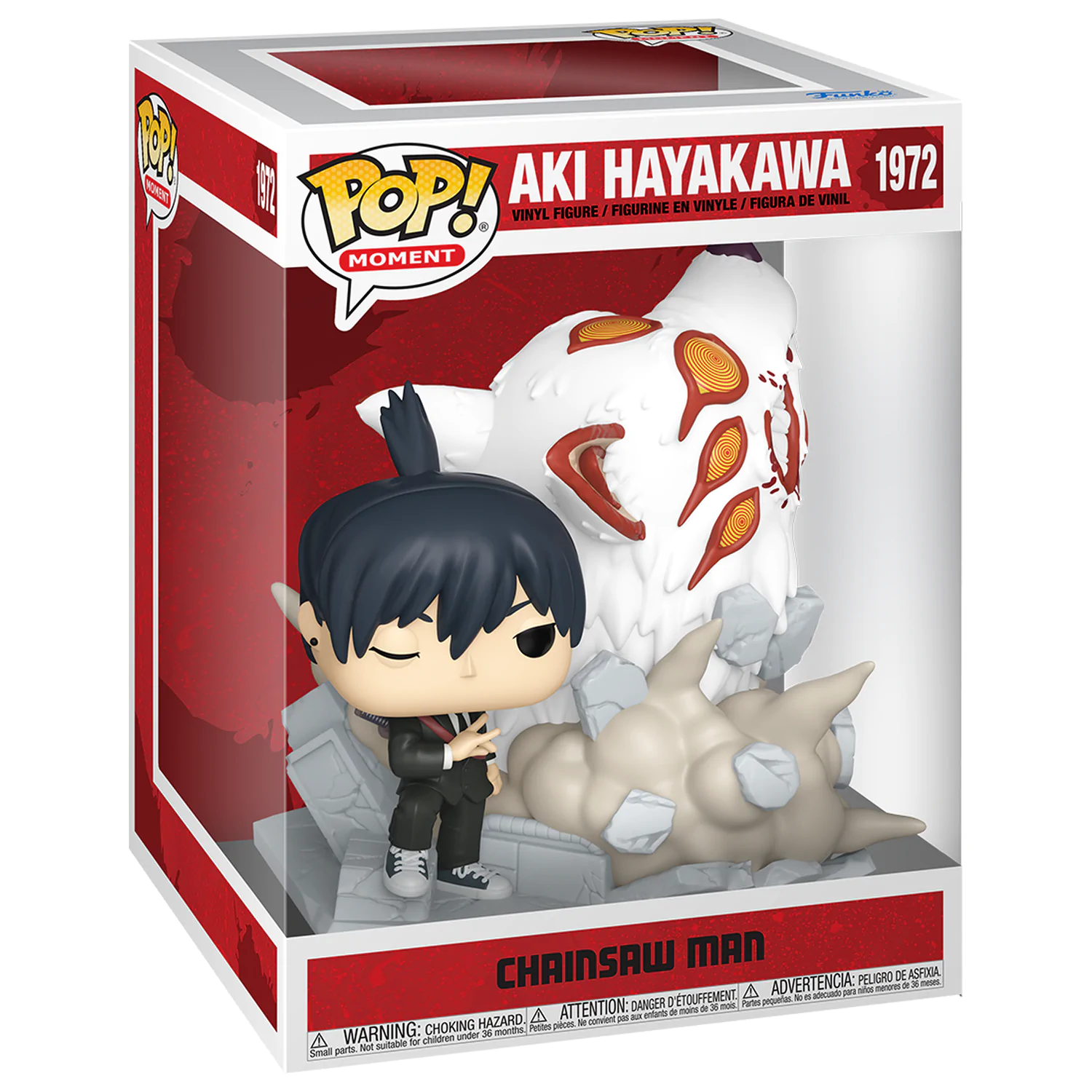 Chainsaw Man Funko POP Moments vinylová figúrka Aki (Fox Devil) 9 cm produktová fotografia