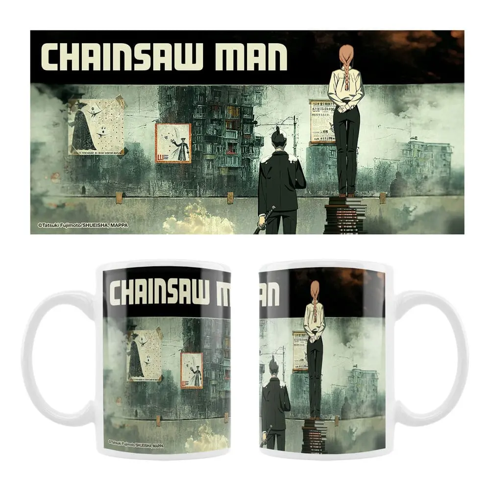 Chainsaw Man Keramická hrnček Makima & Aki - 320 ml termékfotó