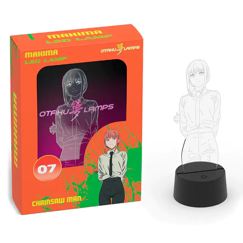 Chainsaw Man Makima LED lampa 20 cm produktová fotografia