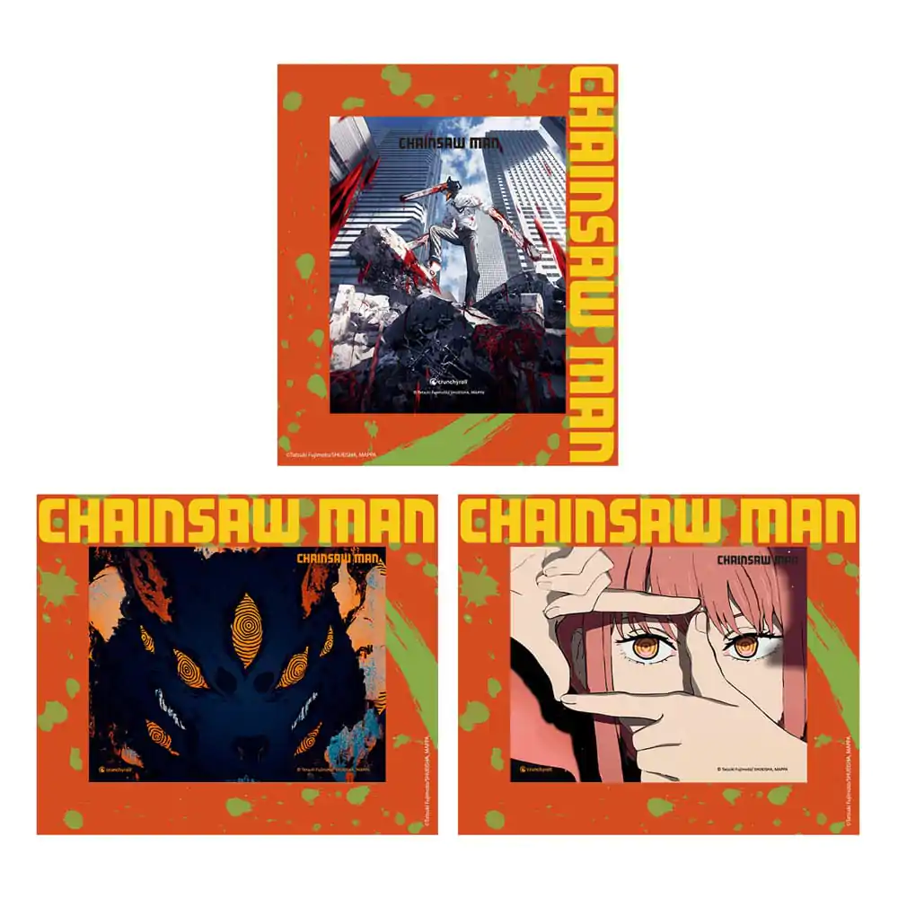 Chainsaw Man 3D Lenticular zarámované karty 3-pack Perfect Day 17 x 13 cm produktová fotografia