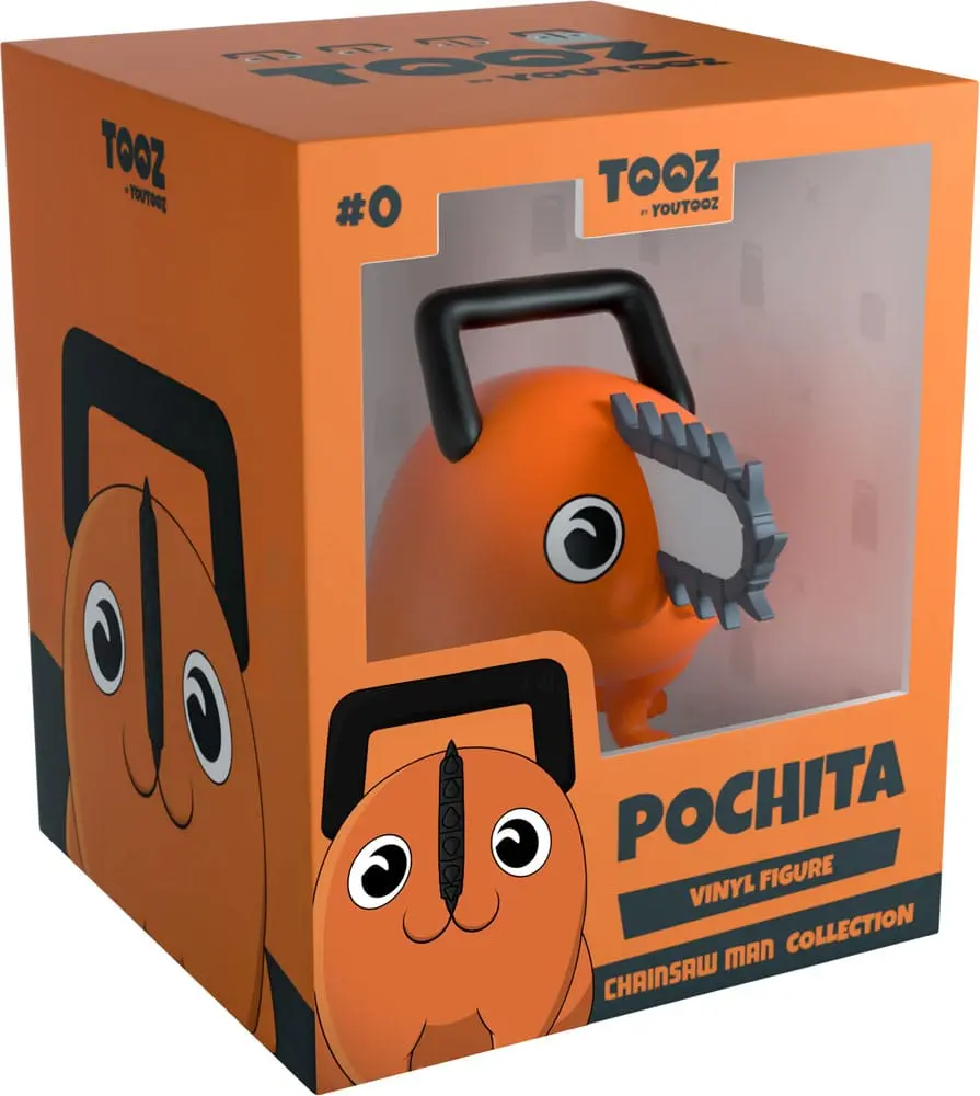 Chainsaw Man Vinyl Figúrka Pochita Happy 6 cm produktová fotografia