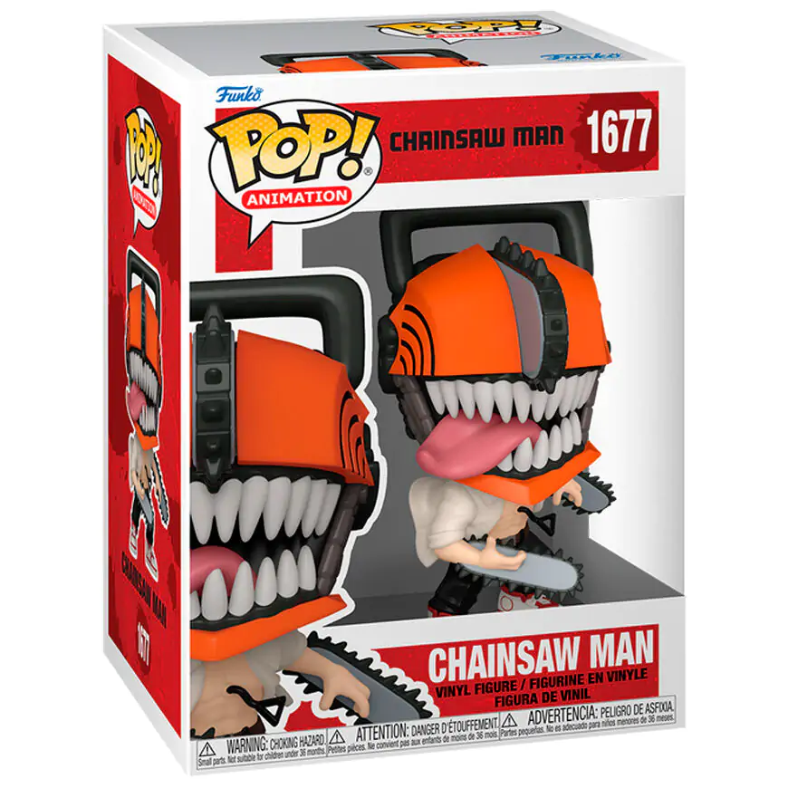 Chainsaw Man POP! Animation Vinyl FᎥgúrka Chainsaw Man 9 cm termékfotó