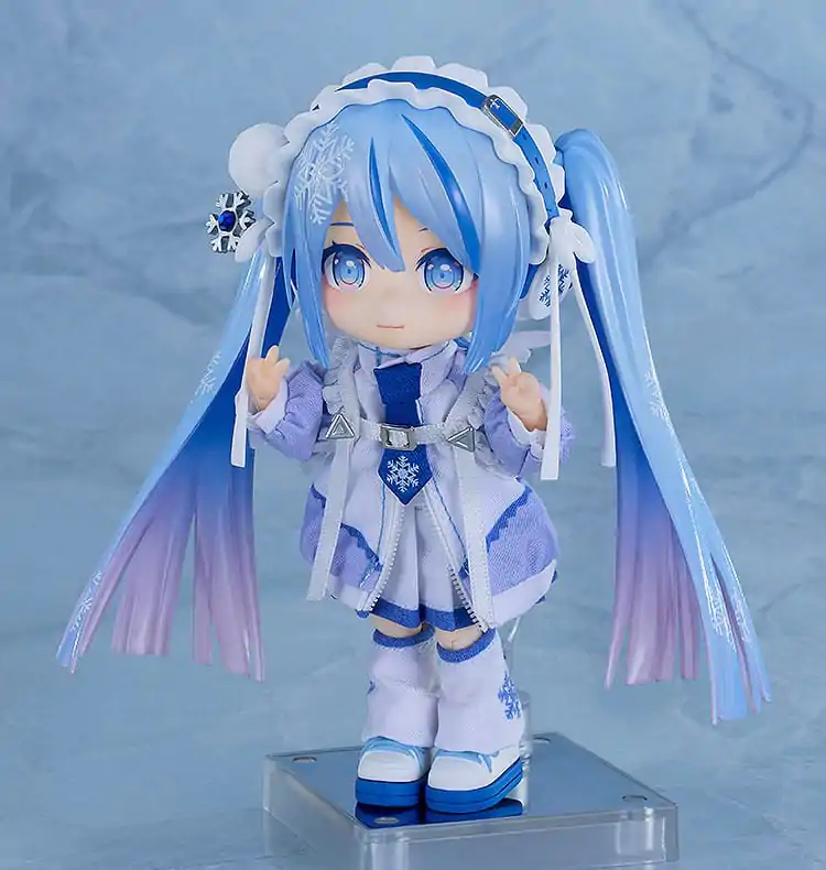 Character Vocal Series 01: Hatsune Miku Nendoroid Bábika Akčná Figúrka Snow Miku: Yukiiro Pop Ver. 14 cm produktová fotografia