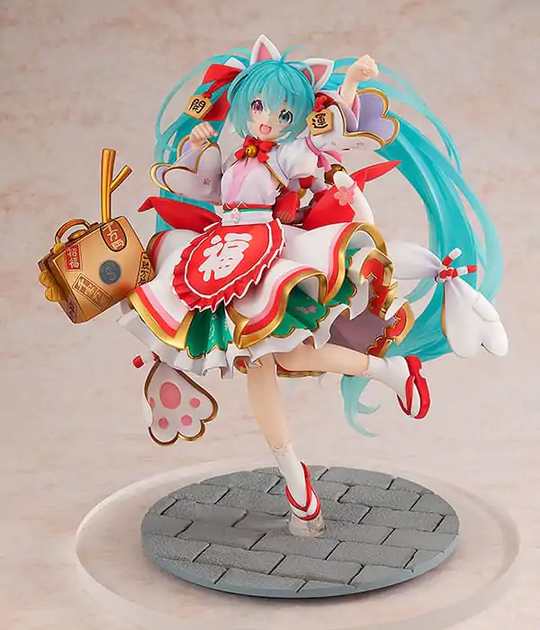 Character Vocal Series 01: Hatsune Miku PVC socha 1/7 Hatsune Miku: Maneki Miku Ver. 23 cm produktová fotografia