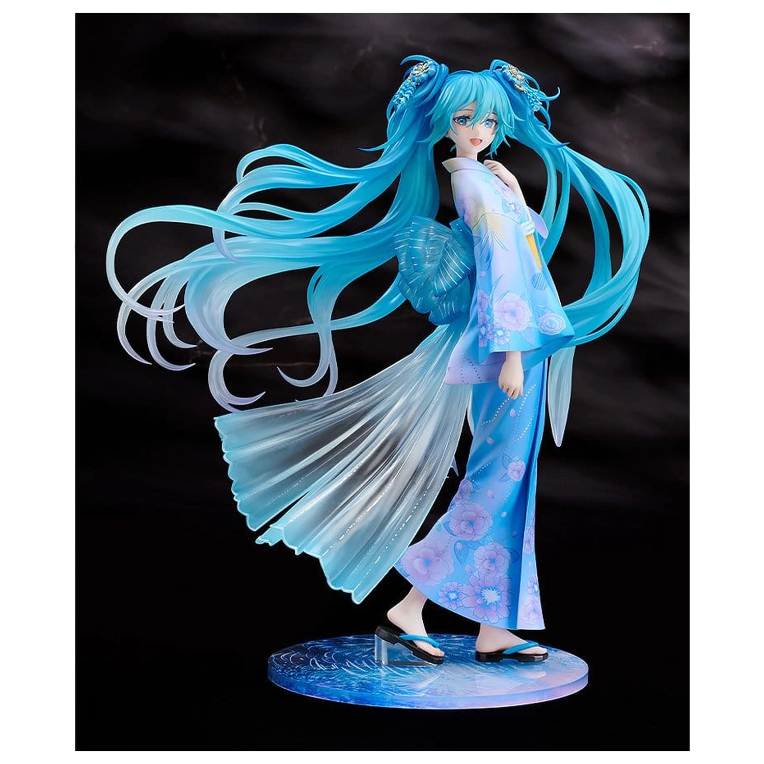 Character Vocal Series 01: Hatsune Miku PVC figúrka 1/7 Music & Fire Works Ver. 23 cm produktová fotografia