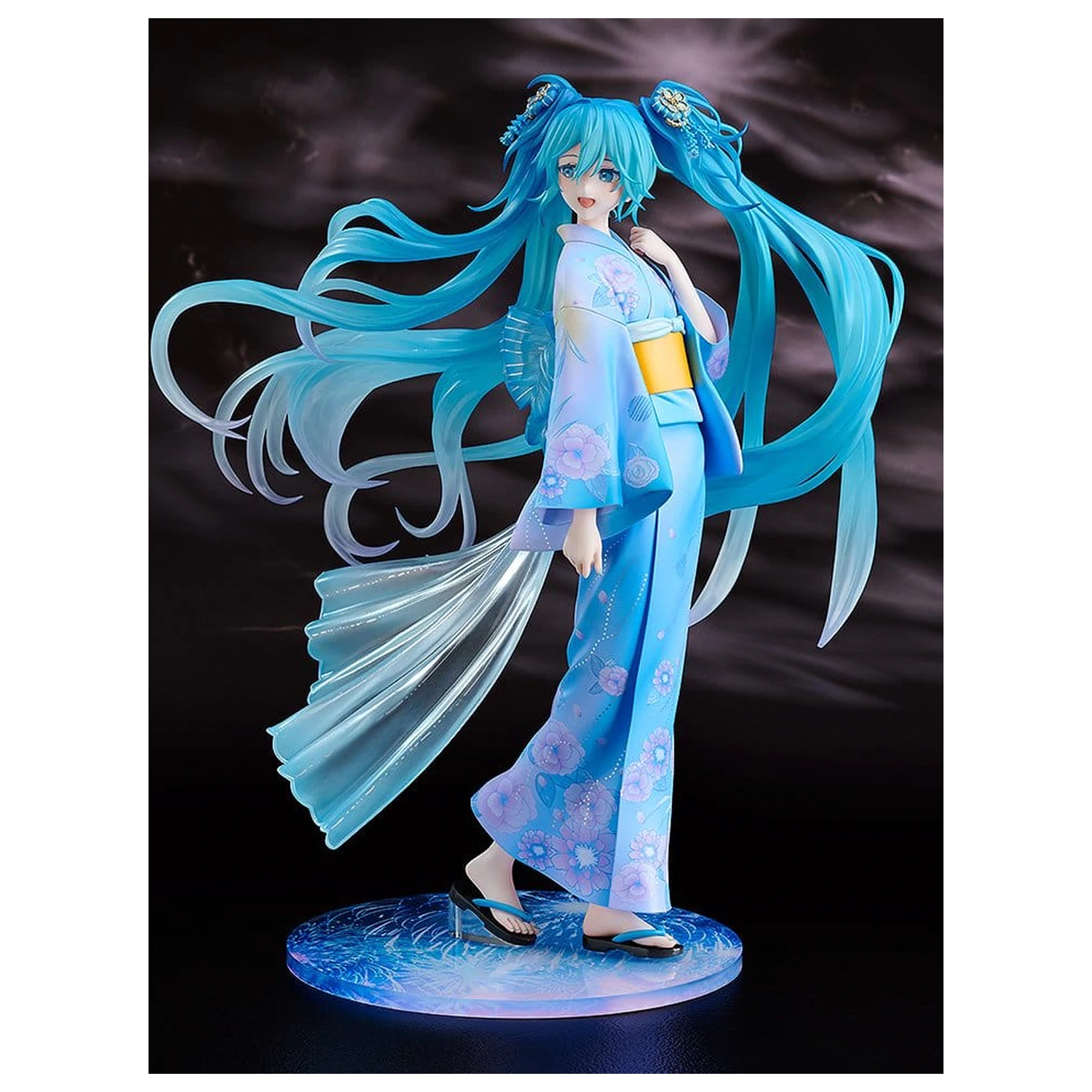 Character Vocal Series 01: Hatsune Miku PVC figúrka 1/7 Music & Fire Works Ver. 23 cm produktová fotografia