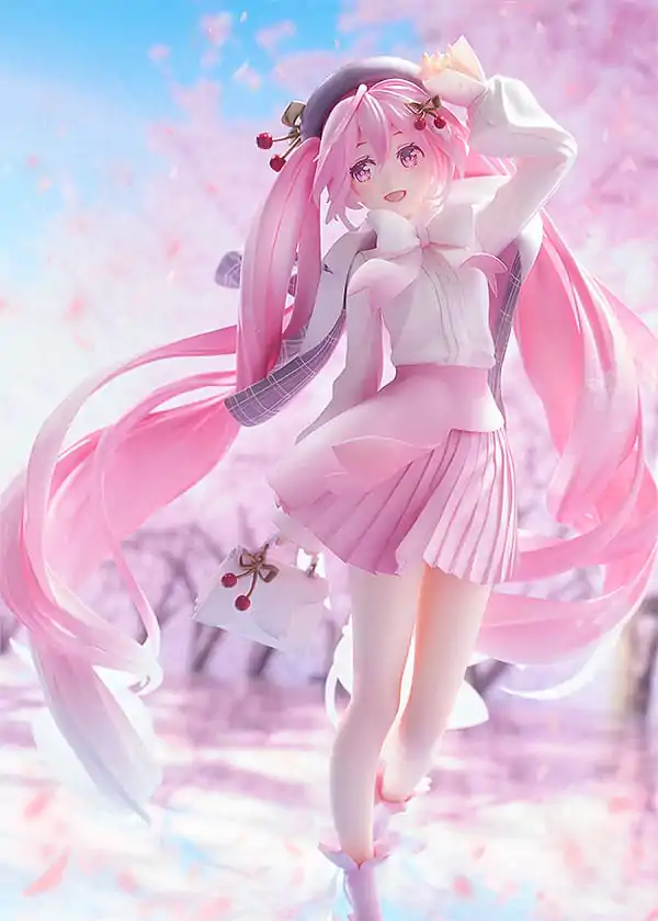 Character Vocal Series 01: Hatsune Miku PVC socha 1/7 Sakura Miku: Hanami Outfit Ver. 28 cm produktová fotografia