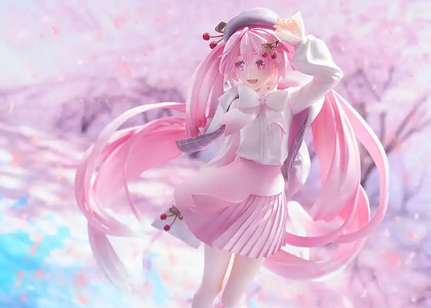 Character Vocal Series 01: Hatsune Miku PVC socha 1/7 Sakura Miku: Hanami Outfit Ver. 28 cm produktová fotografia
