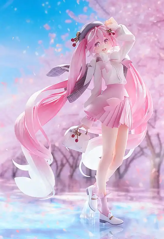 Character Vocal Series 01: Hatsune Miku PVC socha 1/7 Sakura Miku: Hanami Outfit Ver. 28 cm produktová fotografia