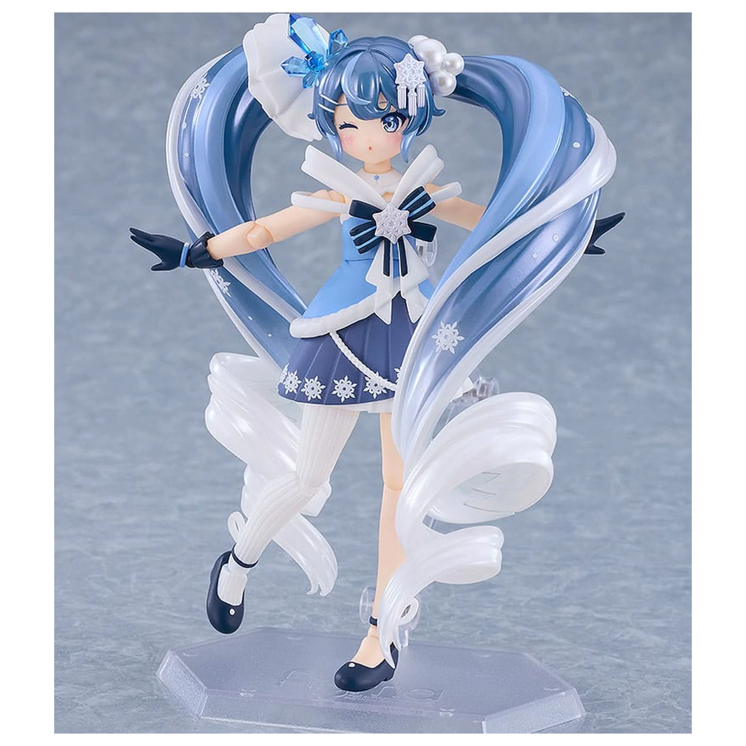 Character Vocal Series 01: Hatsune Miku Figma akčná figúrka Snow Miku: Crystal Snow Ver. 13 cm produktová fotografia