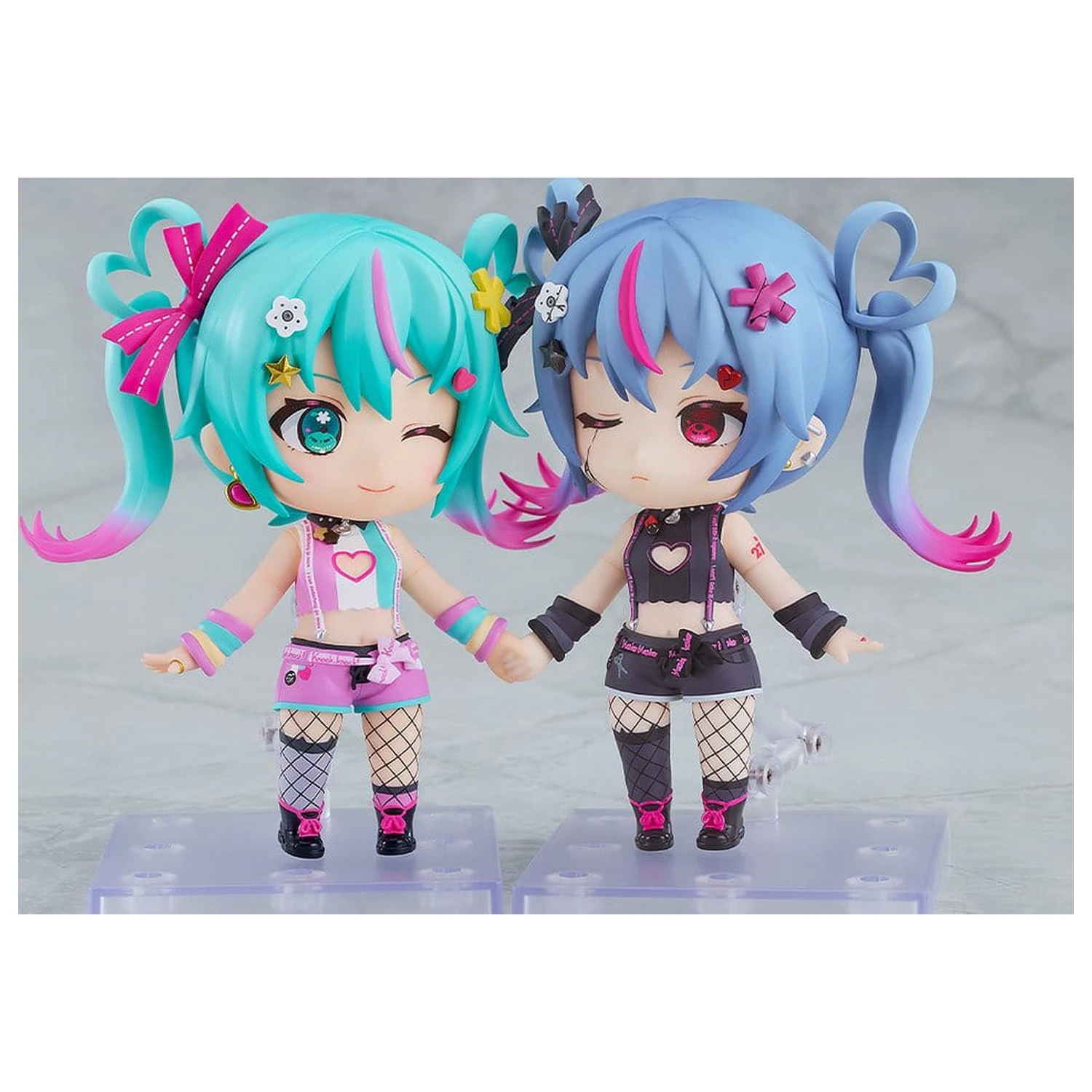 Character Vocal Series 01: Hatsune Miku PVC socha Nendoroid Hatsune Miku: DecoMiku (Darkness) 10 cm produktová fotografia