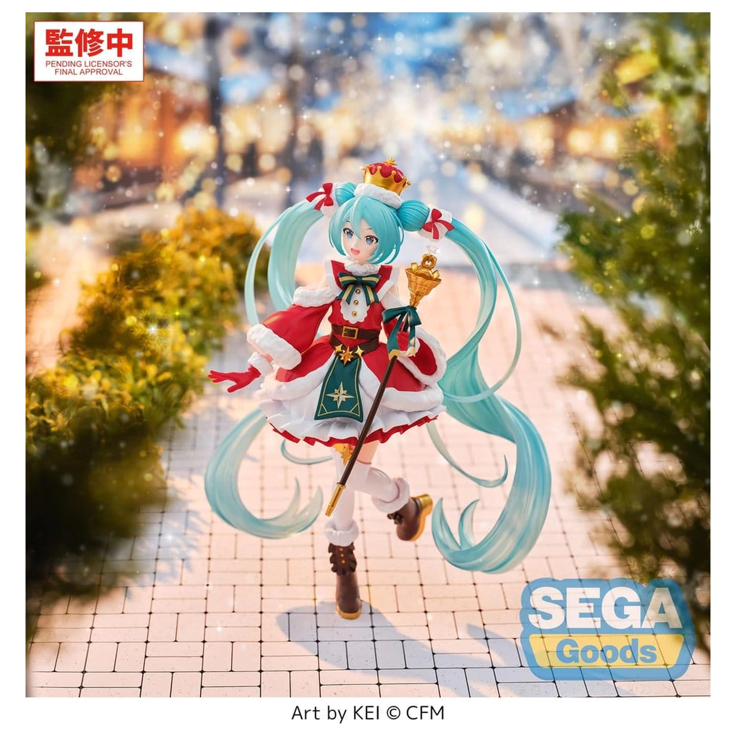 Character Vocal Series 01: Hatsune Miku FIGURIZMa PVC figúrka Vianoce 2026 27 cm produktová fotografia