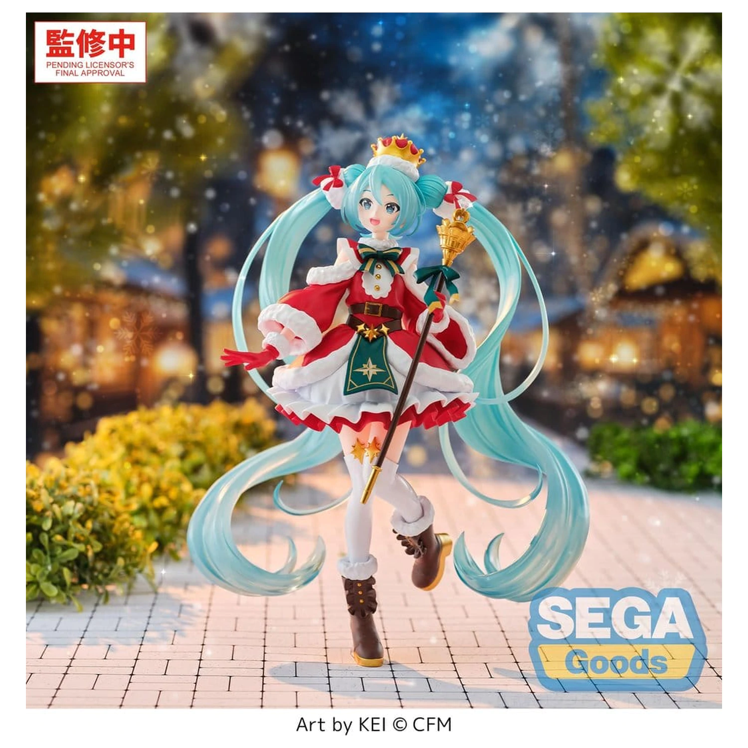Character Vocal Series 01: Hatsune Miku FIGURIZMa PVC figúrka Vianoce 2026 27 cm produktová fotografia