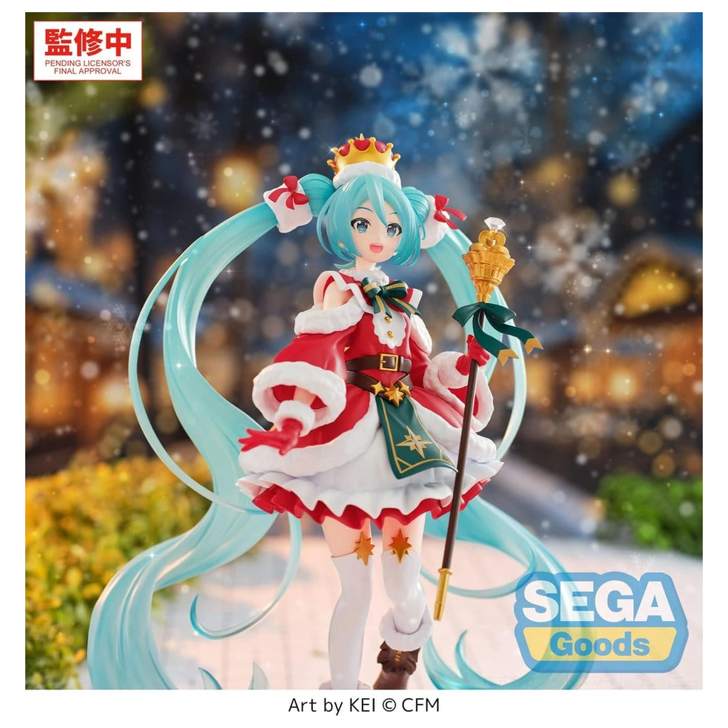 Character Vocal Series 01: Hatsune Miku FIGURIZMa PVC figúrka Vianoce 2026 27 cm produktová fotografia