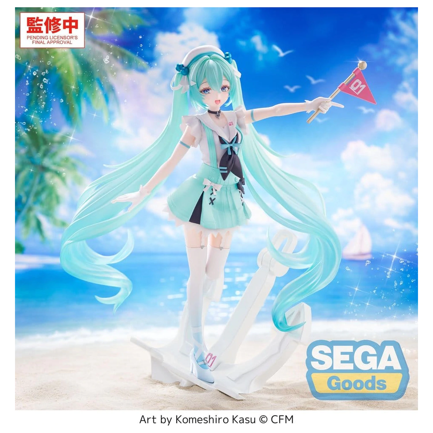Character Vocal Series 01: Hatsune Miku FIGURIZMa PVC figúrka -Sailor- 24 cm produktová fotografia