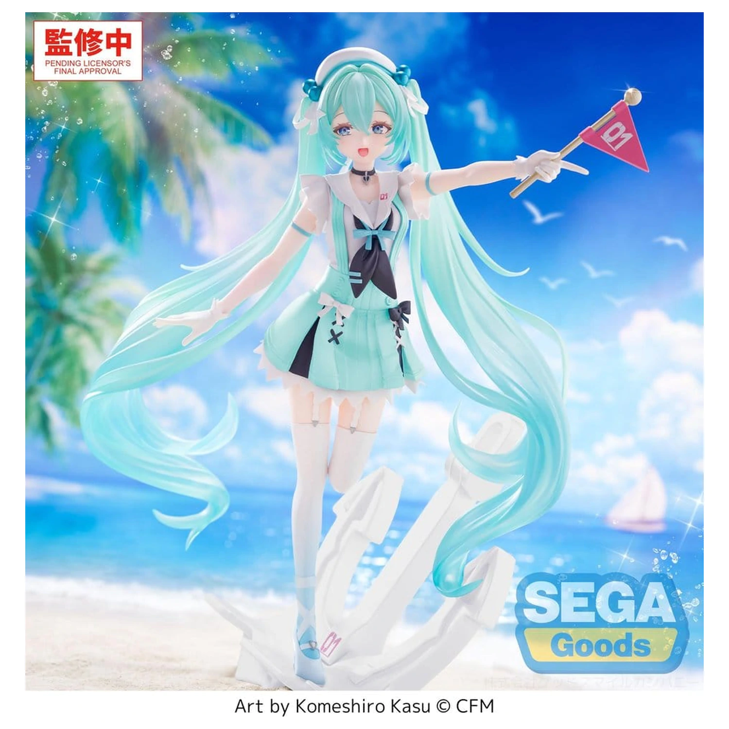 Character Vocal Series 01: Hatsune Miku FIGURIZMa PVC figúrka -Sailor- 24 cm produktová fotografia