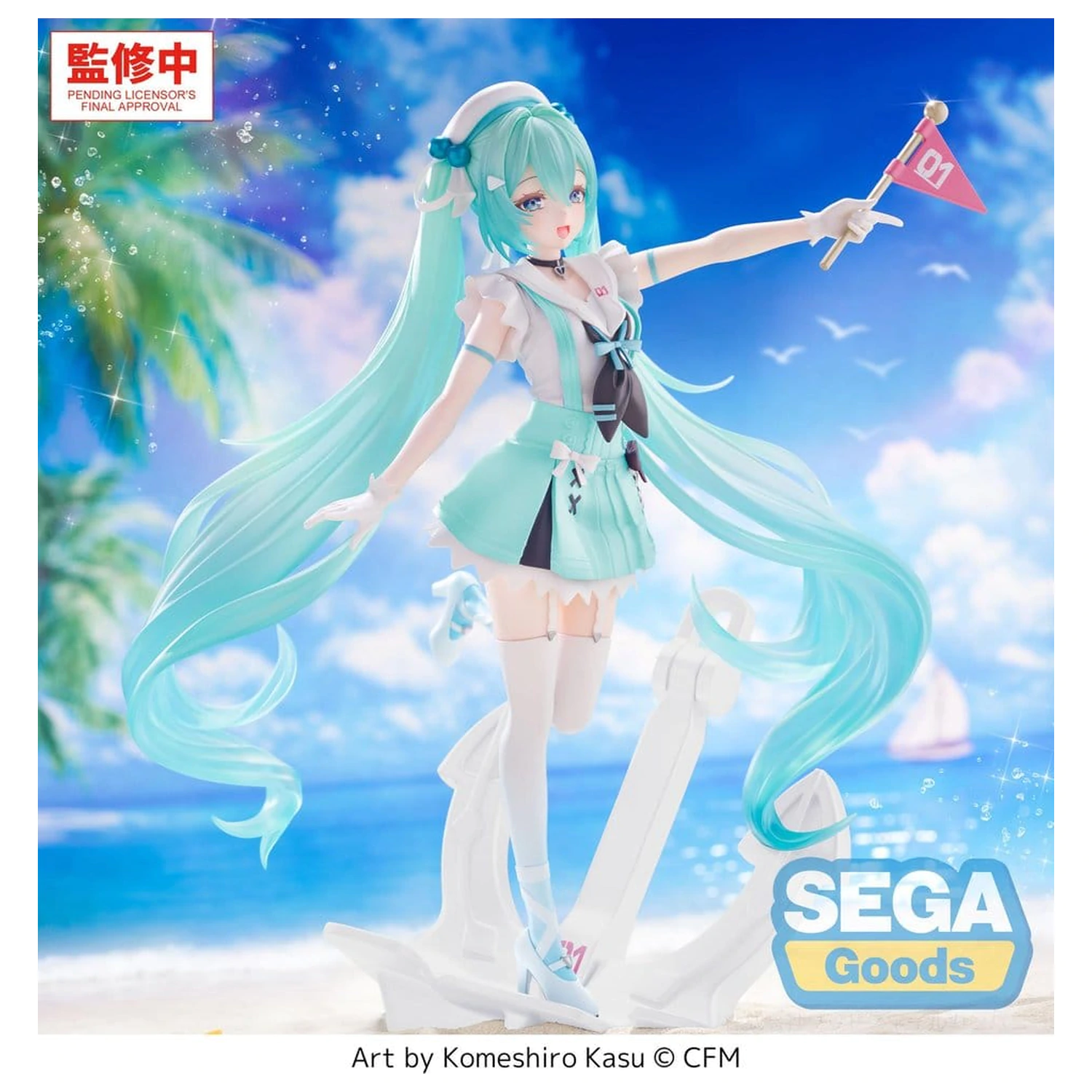 Character Vocal Series 01: Hatsune Miku FIGURIZMa PVC figúrka -Sailor- 24 cm produktová fotografia