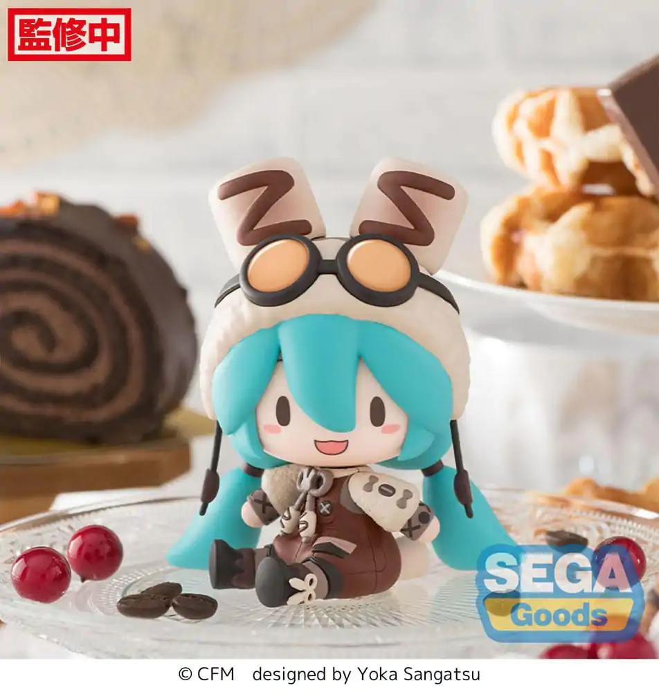 Character Vocal Series 01: Hatsune Miku Fuwa Petit Chibi Figúrka Hatsune Miku Marshmallow Horúce Kakao 10 cm produktová fotografia