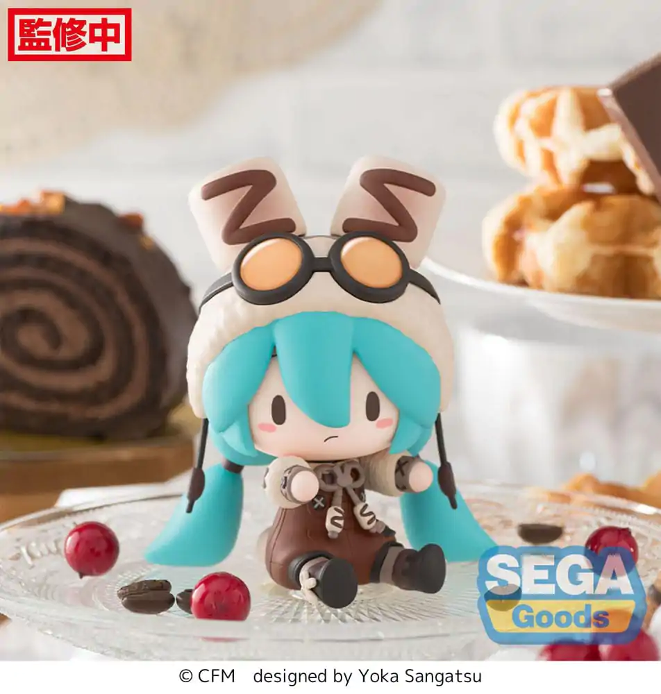 Character Vocal Series 01: Hatsune Miku Fuwa Petit Chibi Figúrka Hatsune Miku Marshmallow Horúce Kakao 10 cm produktová fotografia