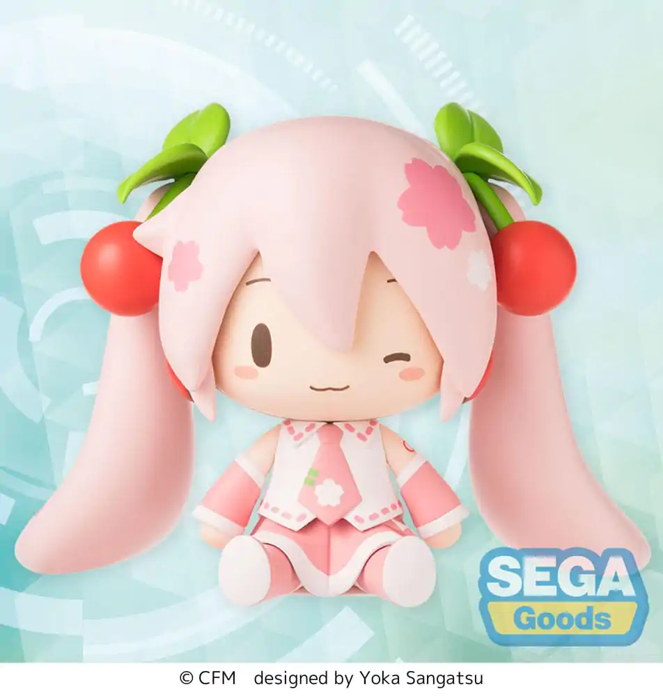 Character Vocal Series 01: Hatsune Miku Fuwa Petit Chibi figúrka Sakura Miku 8 cm produktová fotografia