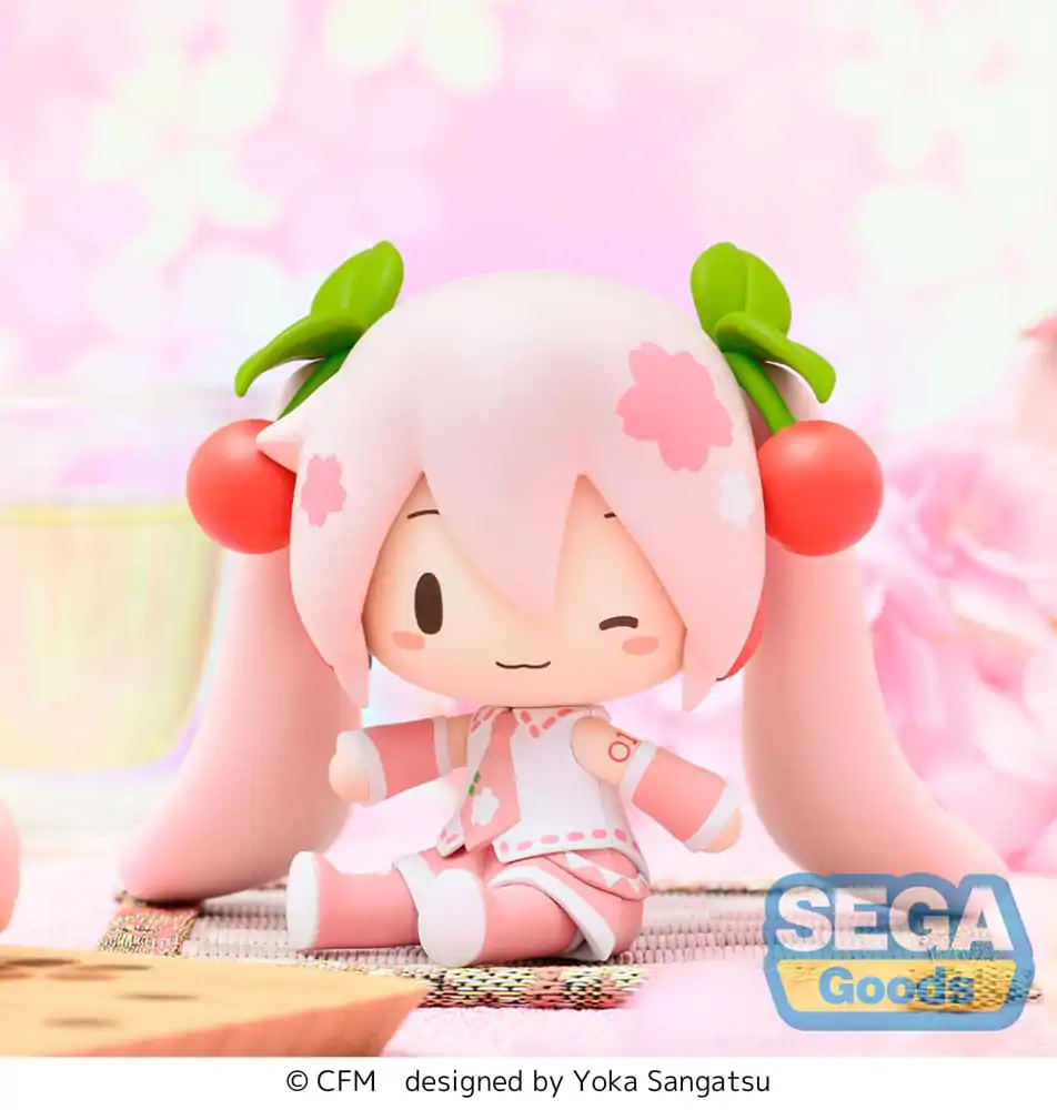 Character Vocal Series 01: Hatsune Miku Fuwa Petit Chibi figúrka Sakura Miku 8 cm produktová fotografia