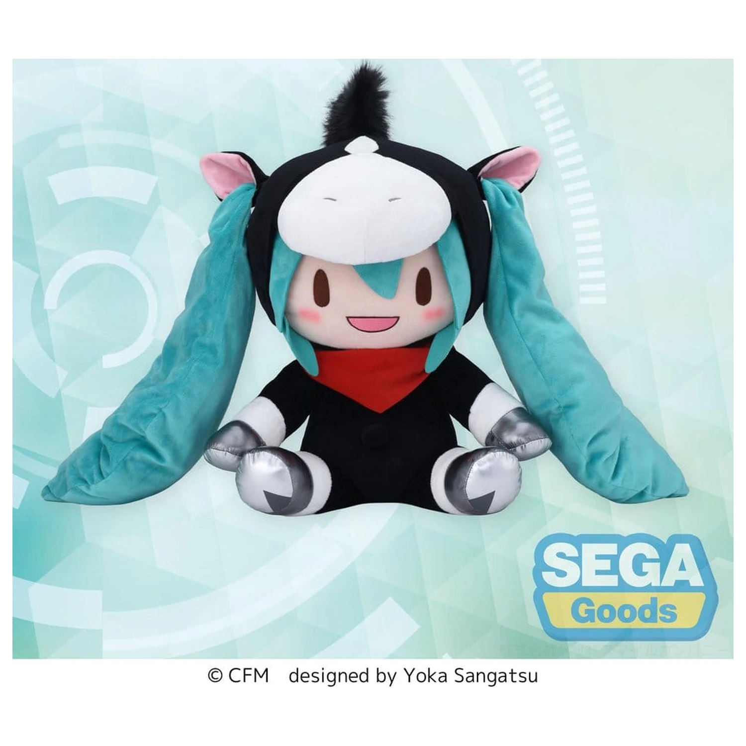 Character Vocal Series 01: Hatsune Miku Fuwa Petit plyšová figúrka Hatsune Miku kôň 2026 LL 40 cm produktová fotografia