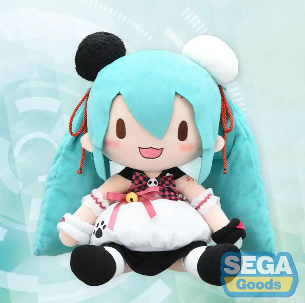 Character Vocal Series 01: Hatsune Miku Fuwa Petit plyšová figúrka Hatsune Miku Panda Bun LL 40 cm produktová fotografia