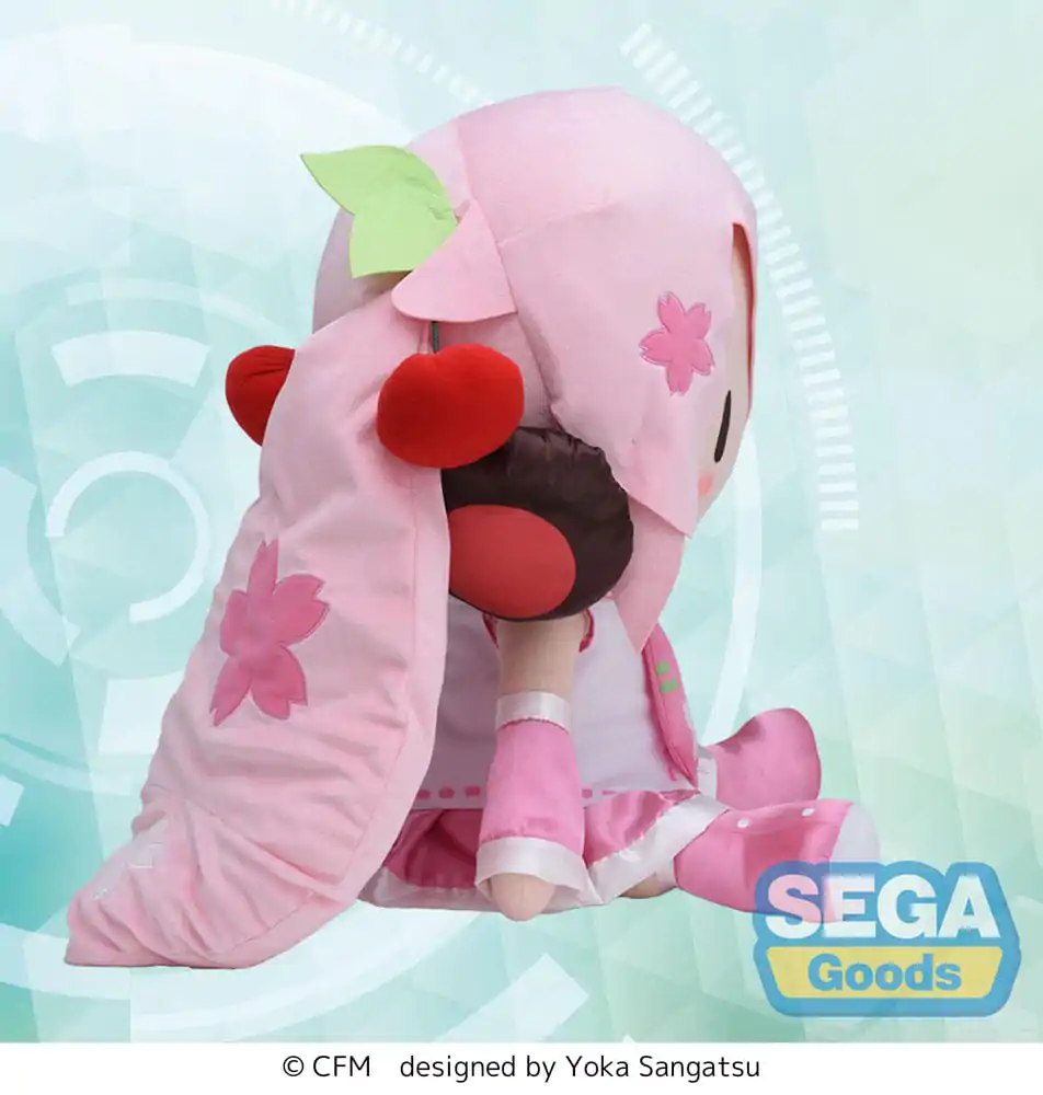 Character Vocal Series 01: Hatsune Miku Fuwa Petit plyšová figúrka Sakura Miku Dodeka Jumbo 50 cm produktová fotografia