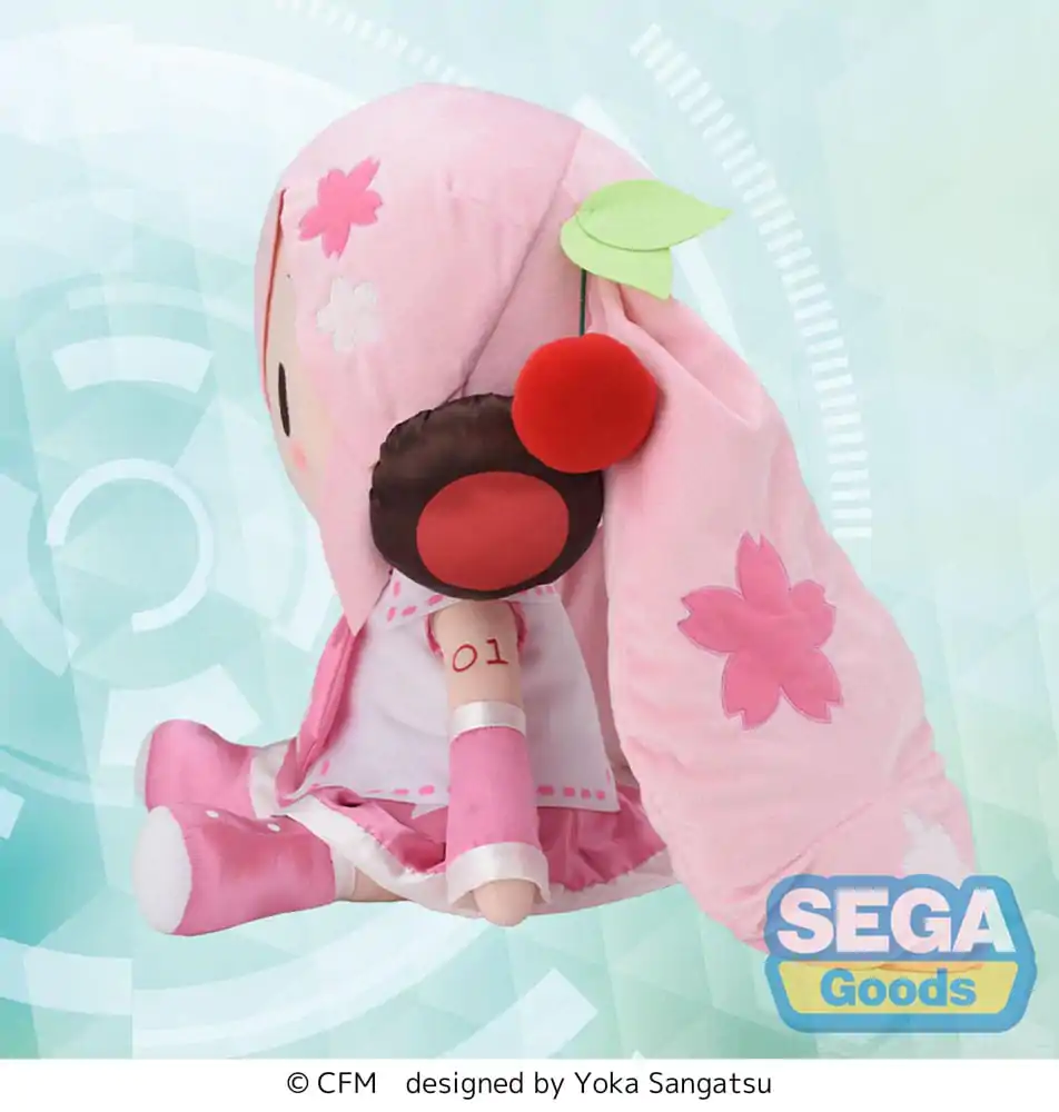 Character Vocal Series 01: Hatsune Miku Fuwa Petit plyšová figúrka Sakura Miku Dodeka Jumbo 50 cm produktová fotografia