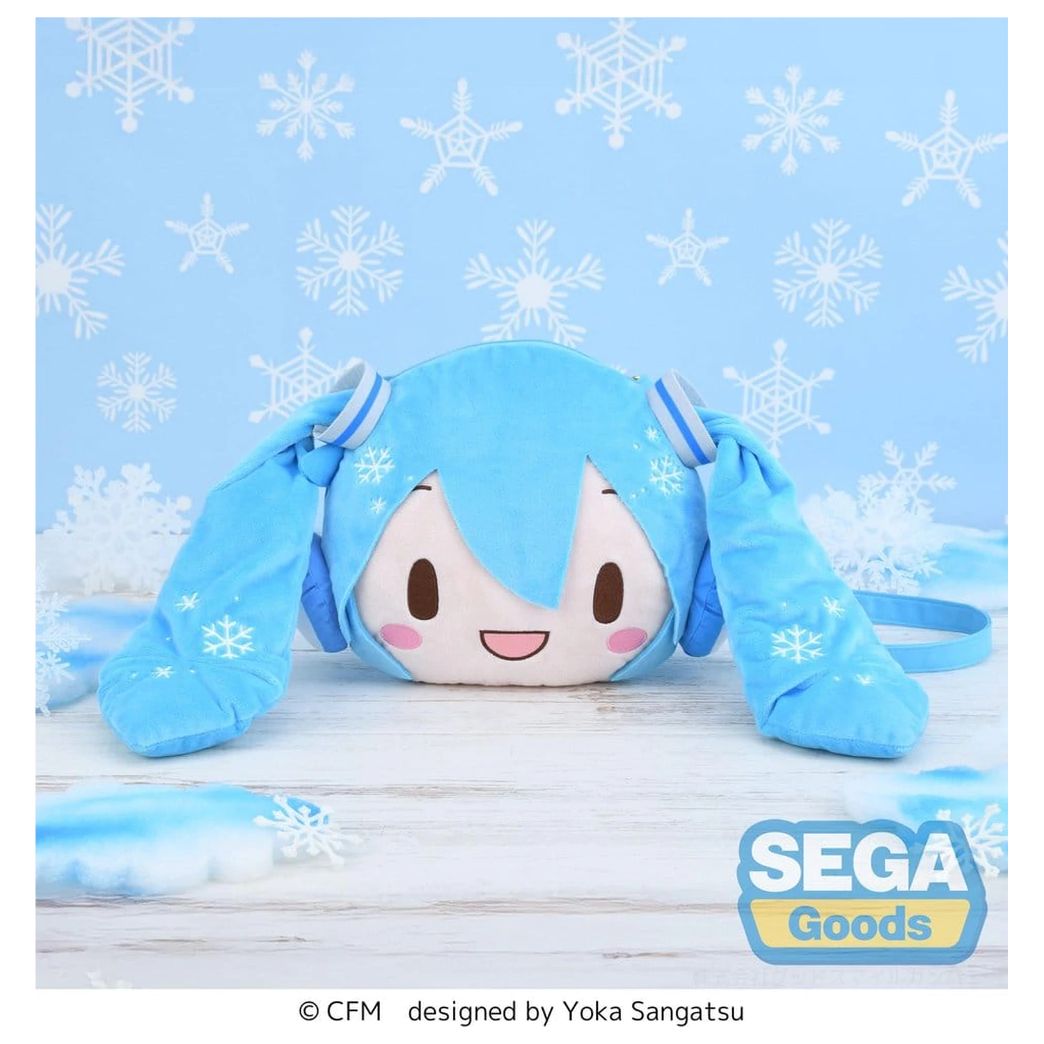 Character Vocal Series 01: Hatsune Miku Fuwa Petit taška cez rameno Snow Miku produktová fotografia