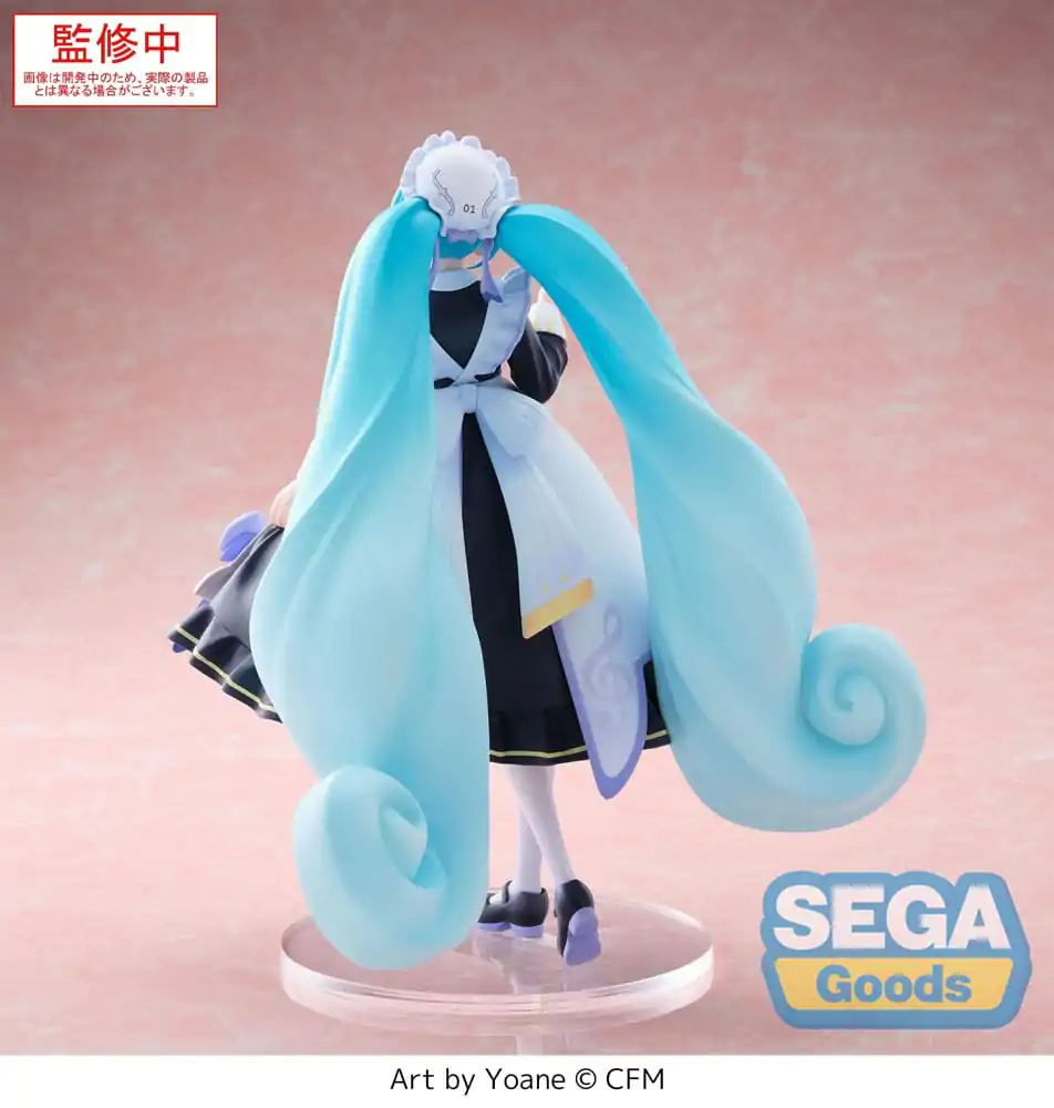 Character Vocal Series 01: Hatsune Miku Luminasta PVC Socha Hatsune Miku Classical Maid 21 cm produktová fotografia