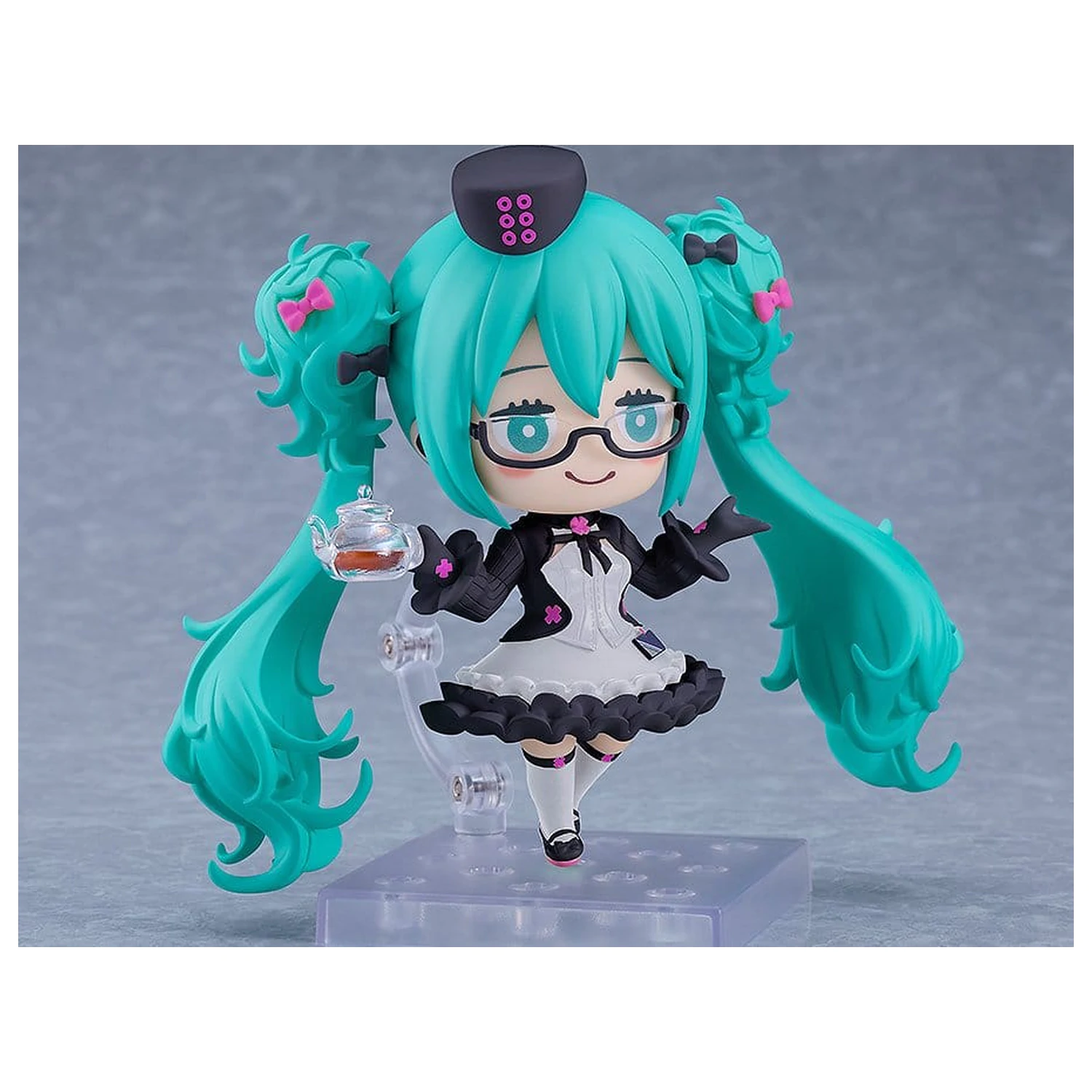 Character Vocal Series 01: Hatsune Miku Nendoroid akčná figúrka Hatsune Miku: Glasses x Café Ver. 10 cm produktová fotografia