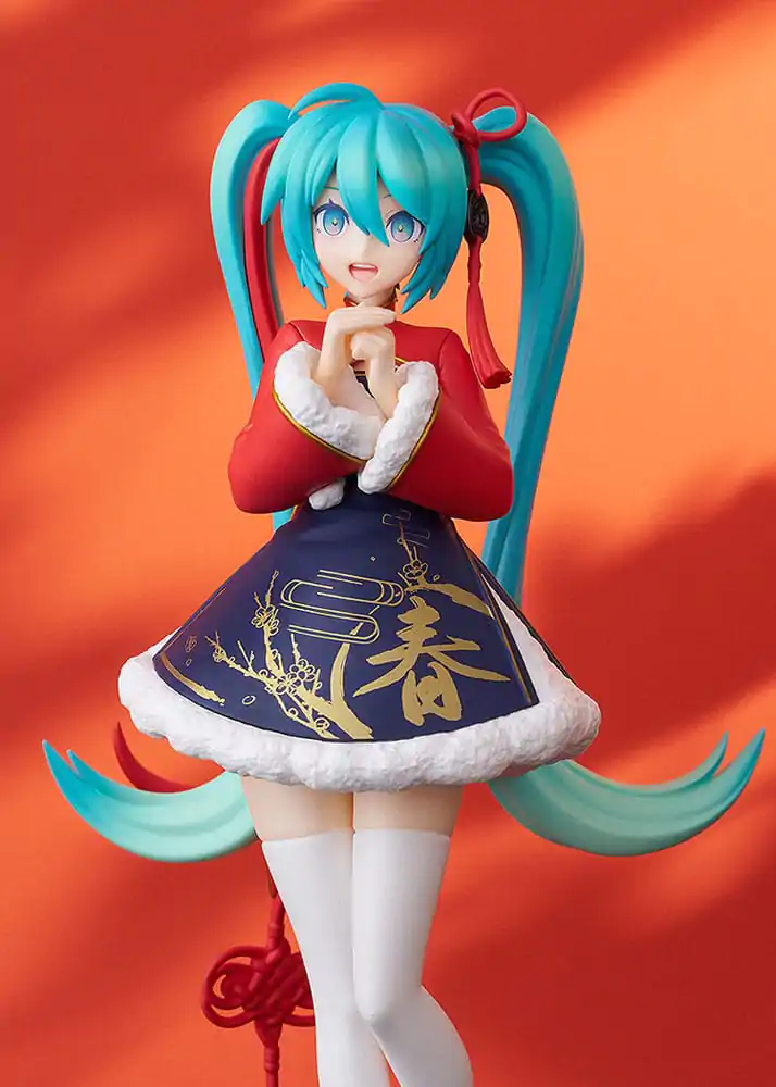 Character Vocal Series 01: Hatsune Miku Pop Up Parade PVC Socha Hatsune Miku: Sourxuan Chinese New Year Ver. 17 cm produktová fotografia