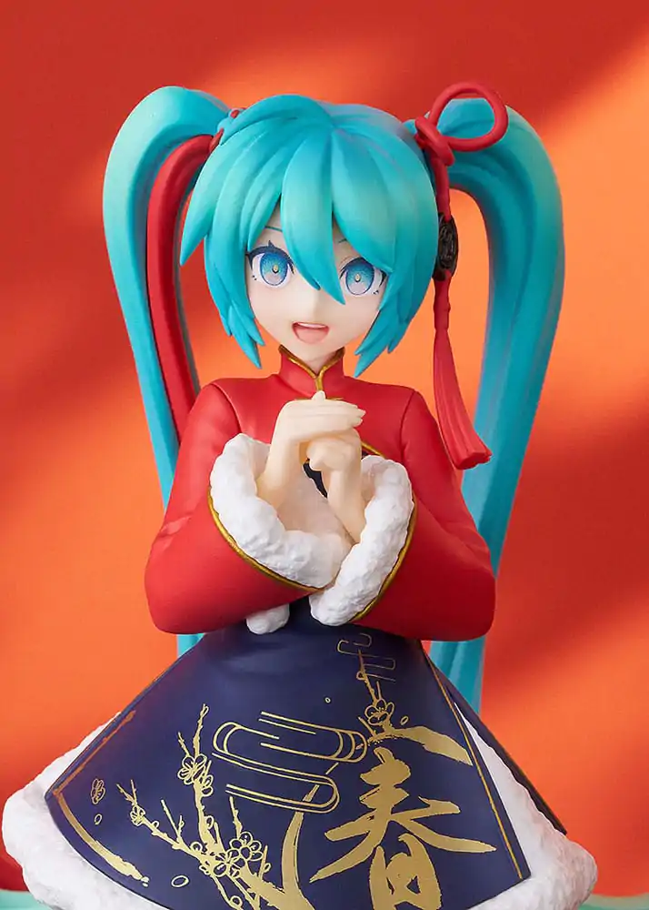Character Vocal Series 01: Hatsune Miku Pop Up Parade PVC Socha Hatsune Miku: Sourxuan Chinese New Year Ver. 17 cm produktová fotografia