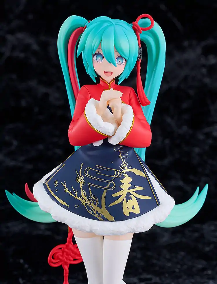 Character Vocal Series 01: Hatsune Miku Pop Up Parade PVC Socha Hatsune Miku: Sourxuan Chinese New Year Ver. 17 cm produktová fotografia
